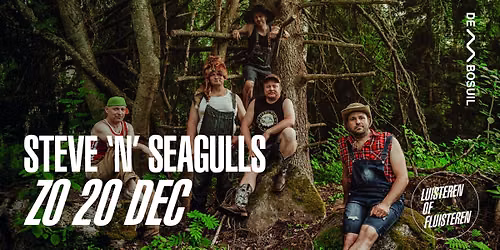 Steve ‘n’ Seagulls | De Bosuil — muziek in Weert