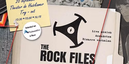 The Rock Files – muziekvoorstelling — muziek in Weert