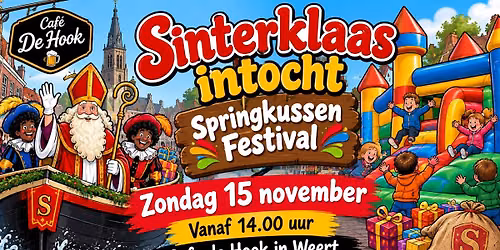 springkussen festival (Sinterklaas intocht) — muziek in Weert